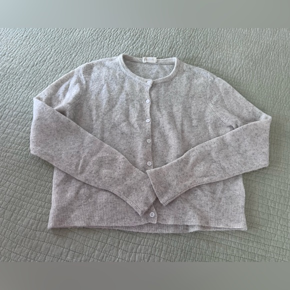 American Vintage Gray Cardigan Sweater - Picture 2 of 6